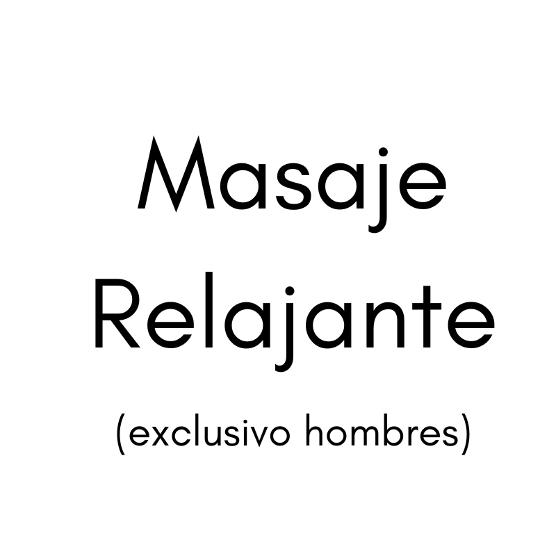 masajes relajantes para hombres