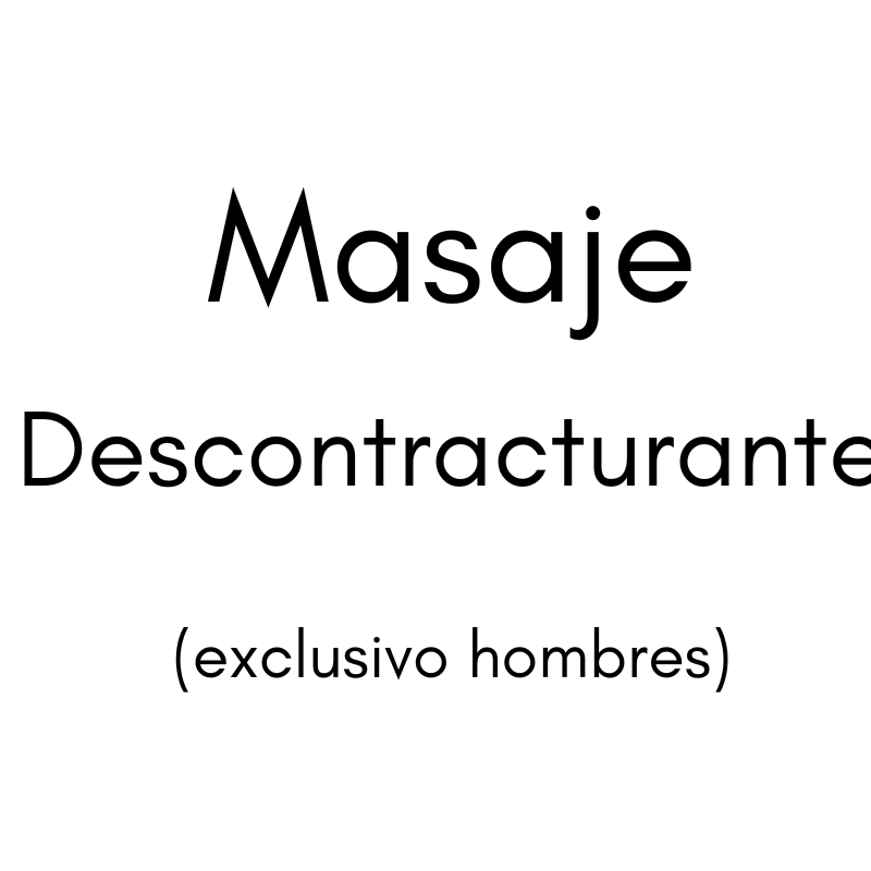 Masaje descontracturante